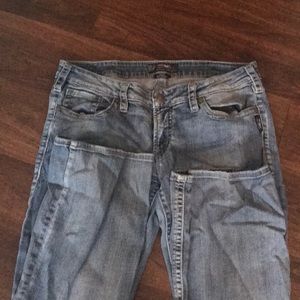 Silver jeans size 33/33 AIKO brand
